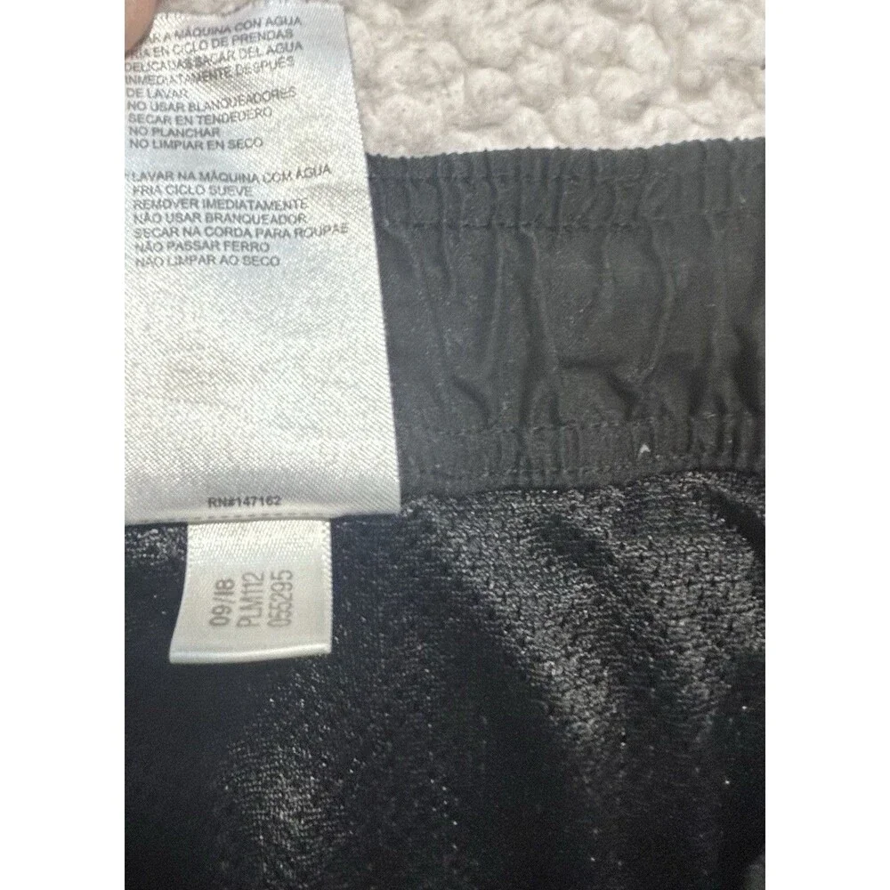 Adidas Mens Black Swim Trunks Shorts Mesh Liner Size XL Three Stripes Vietnam